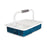 Marketlab Phlebotomy Tray 16.5X11.5X9.5" 60 Place Teal Ea - 1895-TL