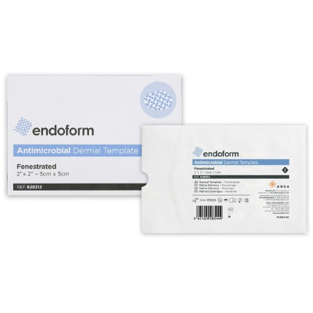 Endoform Antimicrobial - Silver Collagen Dressing 2 X 2 Inch Fenestrated Square Sterile - 629312