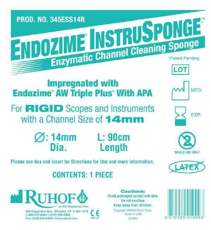 Endozime InstruSponge - Instrument Cleaning Sponge - 345EESS14R