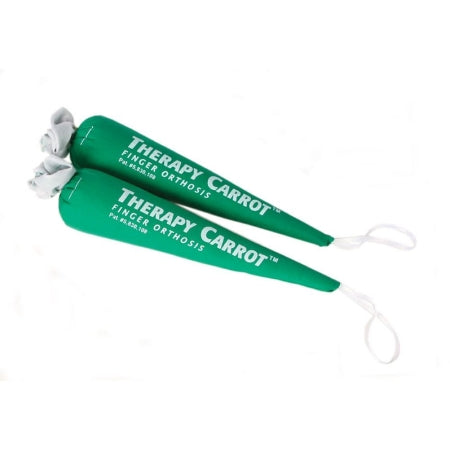 Original Carrot - Hand Contracture Orthosis Carrot Shape Cotton / Wool Fleece Left or Right Hand Green Large - 55469702