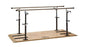 CanDo - Parallel Bars Stainless Steel Adjustable Handrails 144 X 26 X 18 Inch - 15-4241