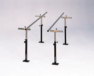 CanDo - Parallel Bars Stainless Steel Adjustable Handrails 120 X 26 X 10 Inch - 15-4243