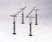 CanDo - Parallel Bars Stainless Steel Adjustable Handrails 144 X 26 X 10 Inch - 15-4244