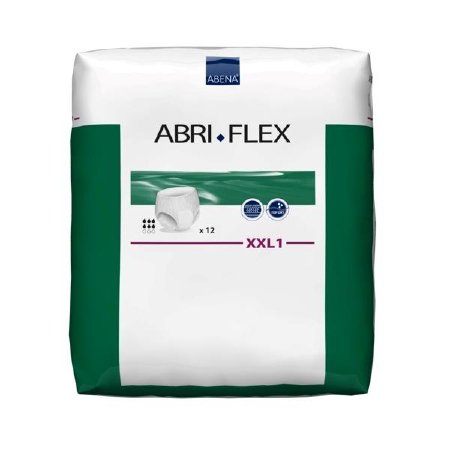 Abena North America Abri-FlexXXL Adult Absorbent Underwear Pull On 2X-Large Disposable Moderate Absorbency - 300517