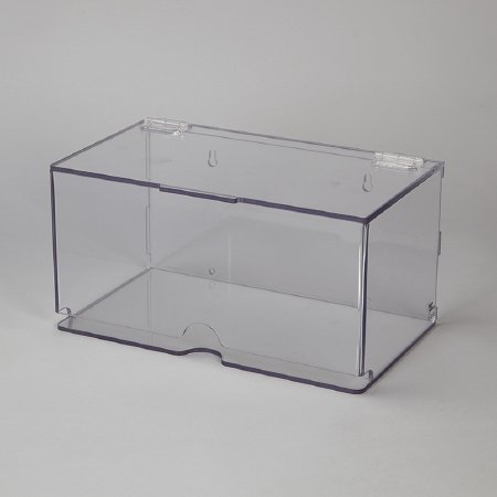 Health Care Logistics - Sterile Glove Holder Wall Mounted Clear 12-3/8 W X 6-3/8 H X 6-3/4 D Inch Polycarbonate - 19942