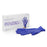 McKesson Confiderm 3.0 - Exam Glove X-Large NonSterile Nitrile Standard Cuff Length Textured Fingertips Blue Not Chemo Approved - 14-6N38EC