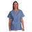 Fashion Seal Shirt Scrub Fashion Poplin Womens 3X Large Ceil Blue Ea - 7347-3XL