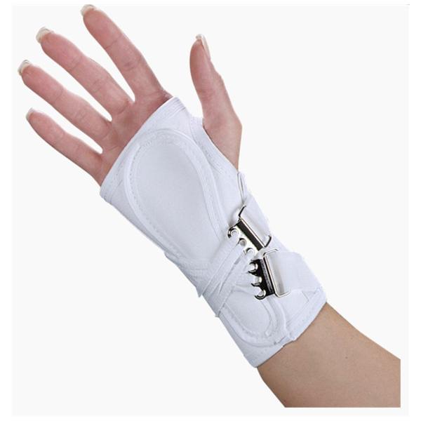 Deroyal Industries Inc Splint Wrist Canvas White Size 8" Medium Left Ea - 5022-07