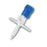 Advanced Medical Systems Device Transfer Bacterial Retentive Air Venting Filter 50/Case - AMS-2000