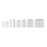 Miltex-Integra Guard Instrument Tip Tip-It Silicone Assorted Size Clear 50/Pk - 3-2510C