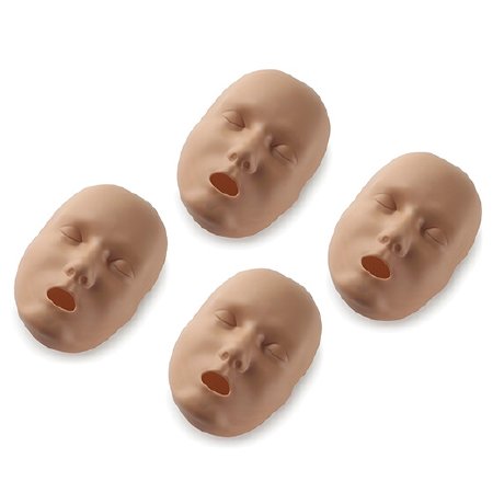 Prestan - Replacement Manikin Face Skin Pack - RPP-AFACE-4-DS