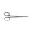 J&J Instruments Scissors Wagner 4-3/4" Serrated Straight Stainless Steel Ea - 12-339
