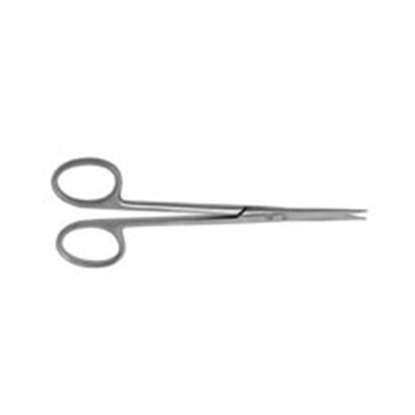 J&J Instruments Scissors Wagner 4-3/4" Serrated Straight Stainless Steel Ea - 12-339