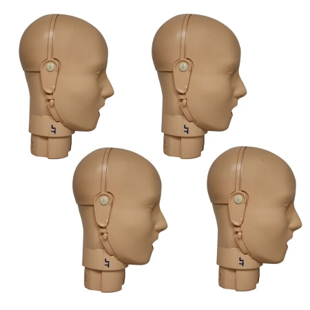 Prestan - Replacement Manikin Jaw Thrust Head Pack - RPP-JTHEAD-4-MS