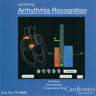Simulaids Cardionics CD - Rom Learning Arrhythmia Recgnition - Z46767U