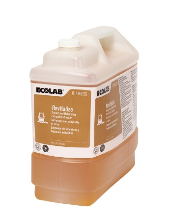 Ecolab Revitalize Carpet Cleaner Liquid 2.5 gal. Jug Mild Scent - 6195078
