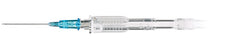 ICU Medical SuperCath 5 Peripheral IV Catheter 22 Gauge 1-1/4 Inch Sliding Safety Needle - SP20201