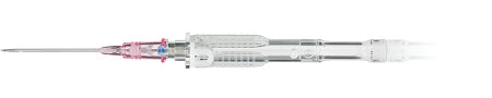 ICU Medical SuperCath 5 Peripheral IV Catheter 20 Gauge 1-1/4 Inch Sliding Safety Needle - SP20601