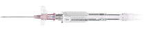 ICU Medical SuperCath 5 Peripheral IV Catheter 20 Gauge 1-1/4 Inch Sliding Safety Needle - SP20601