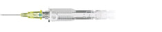 ICU Medical SuperCath 5 Peripheral IV Catheter 24 Gauge 3/4 Inch Sliding Safety Needle - SP20801