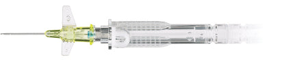 ICU Medical SuperCath 5 Peripheral IV Catheter 24 Gauge 3/4 Inch Sliding Safety Needle - SP20801