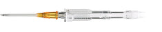ICU Medical SuperCath 5 Peripheral IV Catheter 14 Gauge 1-1/4 Inch Sliding Safety Needle - SP21201