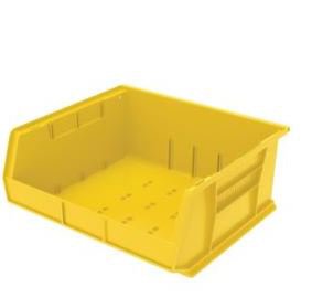 Akro-Mils Bin Yellow Plastic 7 X 14-3/4 X 16-1/2 Inch - 30250SCLAR