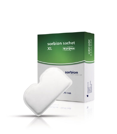 BSN Medical Cutimed Sorbion Sachet XL Hydroactive Wound Dressing Cellulose / Gel Forming Polymer 10 X 18 Inch - 7324000