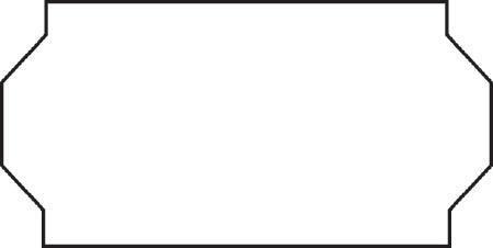 TXII - Blank Label Multipurpose Label White Paper 1/2 X 1 Inch - TX-B