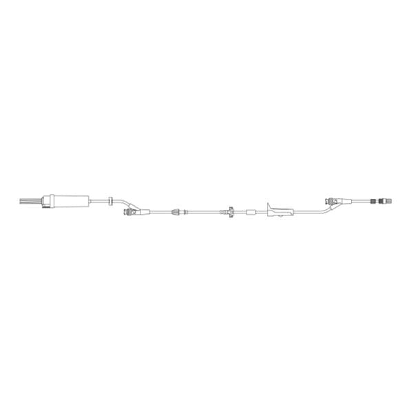 Carefusion Corp. Pump Module Set Gemini Needleless 117" 20 Drops/Ml Priming Volume 24Ml 20/Ca - 2420-0007