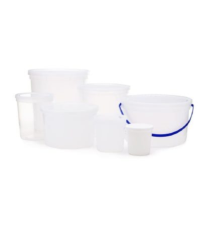 StatLab Medical Products - Specimen Container 7-3/4 X 8 Inch 4,879 mL (165 oz.) Snap-On Lid Unprinted NonSterile - CT3706