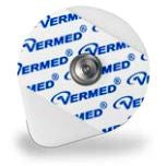 Versa-Trode - ECG Snap Electrode Monitoring Foam Backing 5 Strips / 60 Per Pack - Vermont Medical - A10005SG-60