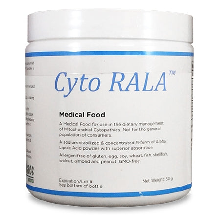 Solace Nutrition Cyto RALA Oral Supplement Unflavored 30 Gram Jar Powder - 1209