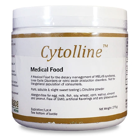 Solace Nutrition Cytolline Oral Supplement Unflavored 275 Gram Jar Powder - 1210