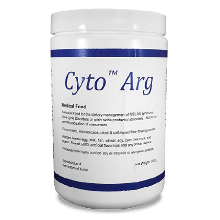 Solace Nutrition Cyto Arg Arginine Supplement Unflavored 300 Gram Can Powder - 1211