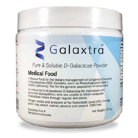 Galaxtra - CDG Oral Supplement Unflavored 375 Gram Jar Powder - 4001