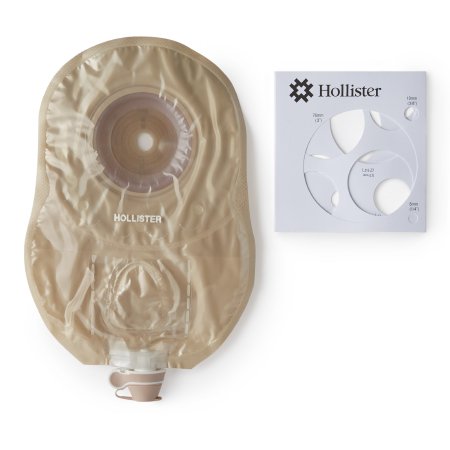 Premier - Urostomy Pouch One-Piece System 9 Inch Length Drainable Soft Convex, Trim To Fit - 84138