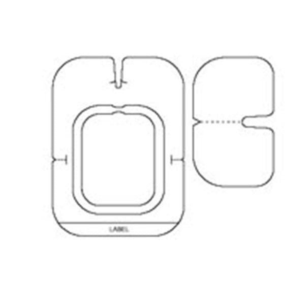 Centurion Medical Products Dressing Window Sorbaview Ultimate Film 3-3/4X5-1/8" Strl Transparent Lf 100/Ca - SV41UDXT