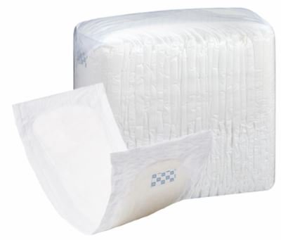 Attends Healthcare Products Attends Insert Pad Incontinence Liner 24-3/4 Inch Length Moderate Absorbency Polymer One Size Fits Most Unisex Disposable - IP0400