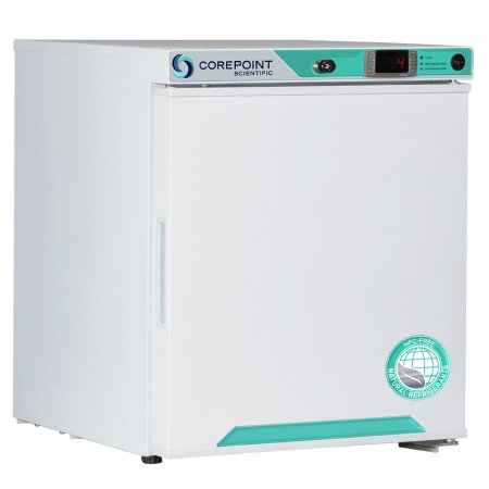 Corepoint Scientific - Refrigerator Laboratory Use 1 cu.ft. 1 Solid Swing Door Cycle Defrost - PR011WWW/0