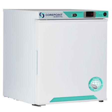 Corepoint Scientific - Refrigerator Laboratory Use 1 cu.ft. 1 Solid Swing Door Left Hinged Cycle Defrost - PR011WWWLH/0