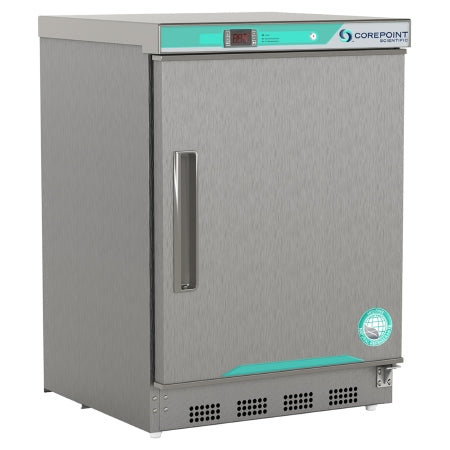Corepoint Scientific - Undercounter Refrigerator Laboratory Use 4.5 cu.ft. 1 Stainless Steel Swing Door Cycle Defrost - PR051SSS/0