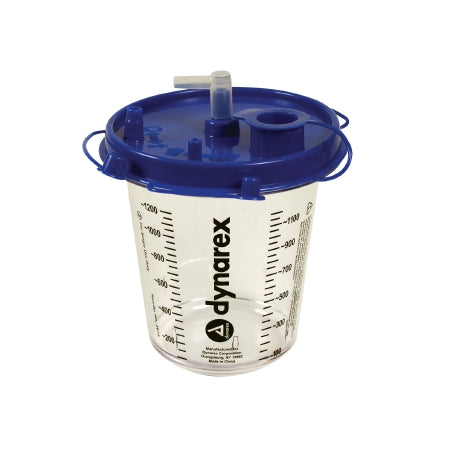 Dynarex DyanVac Suction Canister 1200 mL With Lid - 4675
