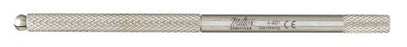 McKesson Argent - Scalpel Handle Self Locking, Miniature, Round Knurled Stainless Steel Size 3K - 43-1-401