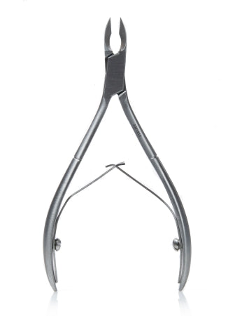 McKesson McKesson Argent Tissue / Cuticle Nipper Angled, Small Jaws 4 Inch, 6 mm Tip Stainless Steel - 43-1-235