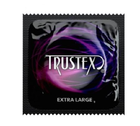 Trustex - Condom Lubricated X-Large 1,000 per Case - L8905C