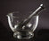 Health Care Logistics HCL Mortar and Pestle Hand Operated Clear - 3071