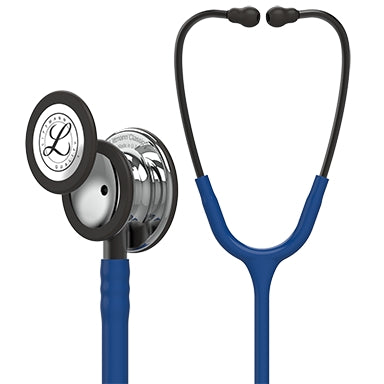 3M Littmann Classic Stethoscope Blue 1-Tube 27 Inch Tube Double Sided Chestpiece - 5863