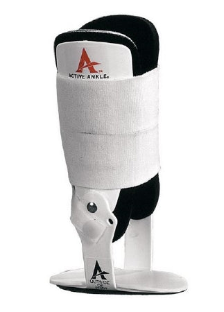 Active Ankle Multi-Phase - Ankle Brace Small Hook and Loop Strap Closure Male 5 to 8-1/2 / Female 6-1/2 to 9-1/2 Left or Right Foot - Alimed - 64917/WHITE/SM