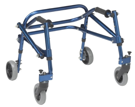 Drive Medical Nimbo Posterior Walker Large Aluminum Frame 190 lbs. Weight Capacity 28 to 36 Inch Height - KA4200S-2GKB